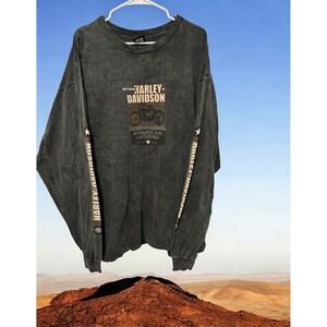 Vintage Harley Davidson Las Vegas Long Sleeve T Shirt Size XL